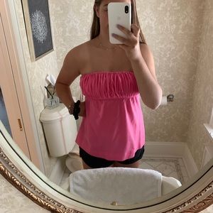 lilly pulitzer strapless tops